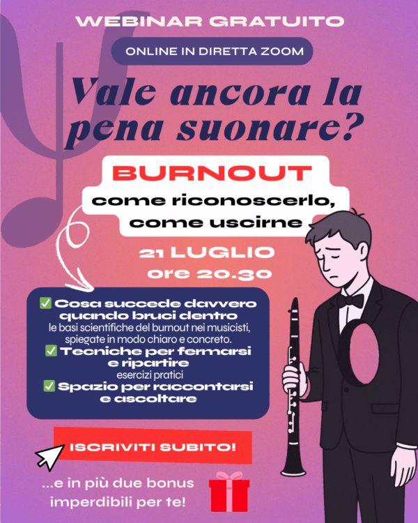 burnout musicisti