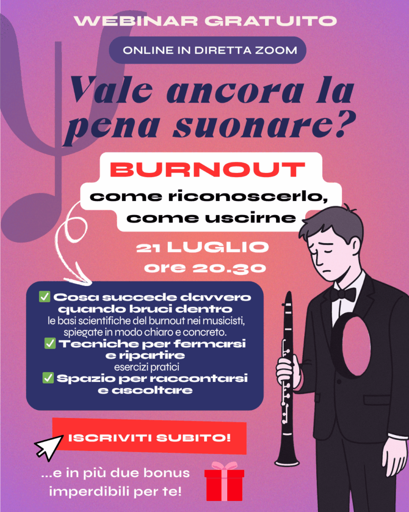 burnout musicisti
