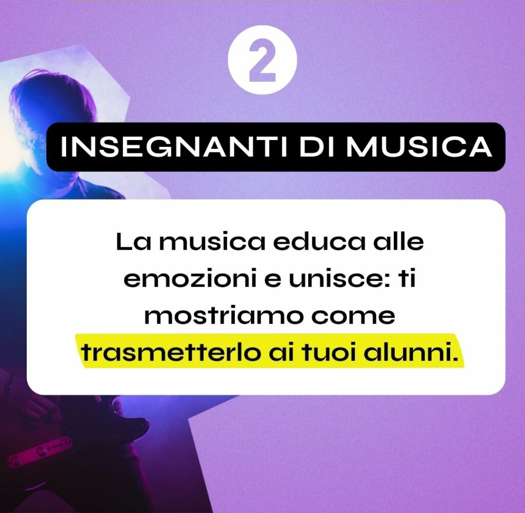 INSEGNANTI MUSICA PSICOLOGIA